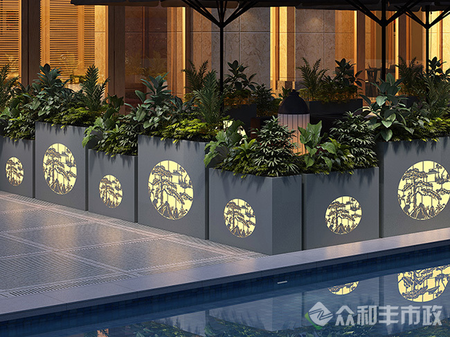 成都郫都区金属隔离花箱