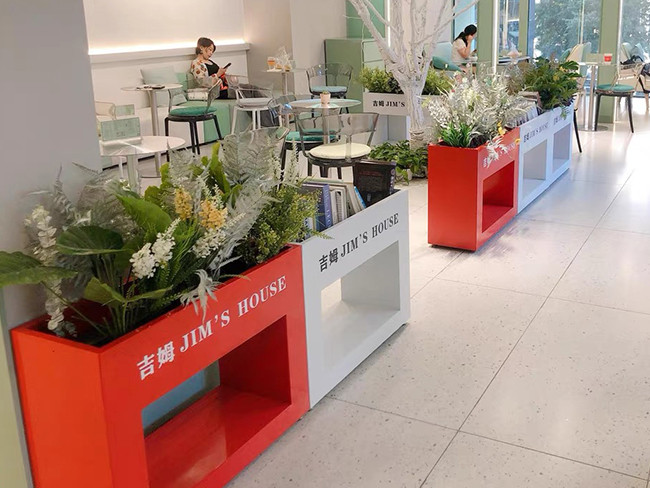 南充金属花箱：极简设计，让城市绿化更有格调