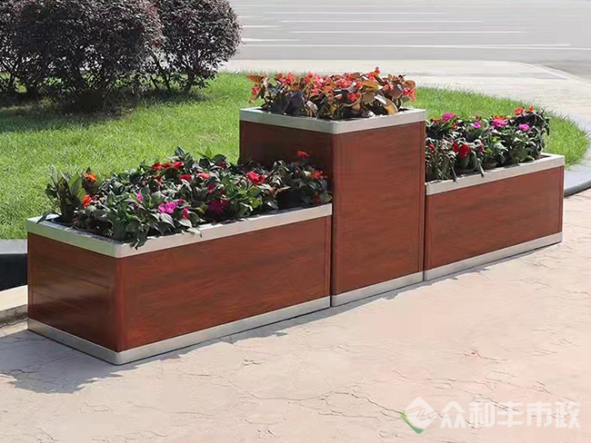成都锦江区道路护栏花箱