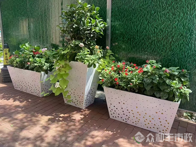 内江镀锌板花箱批发