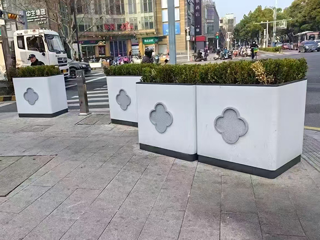 德阳市政道路景观花箱