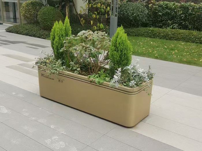 内江街道户外景观花箱