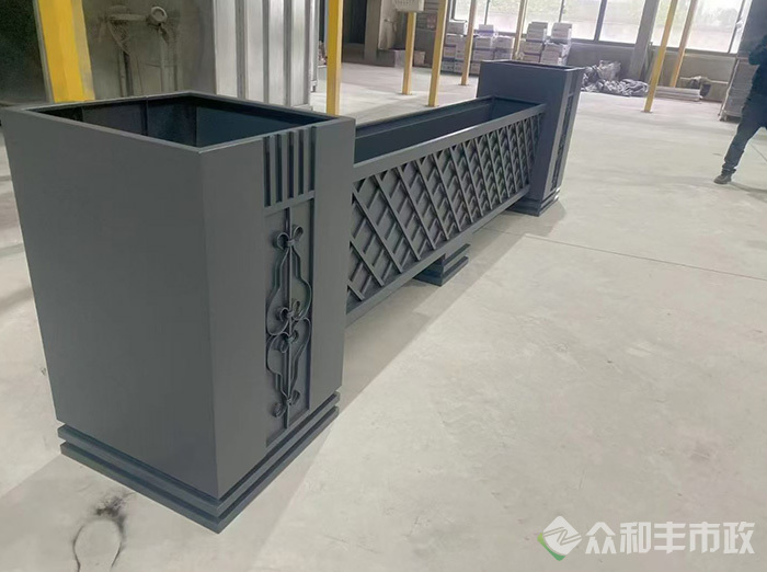 南充道路护栏花箱