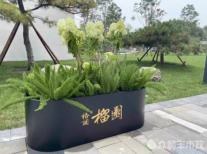 乐山镀锌板花箱生产厂家