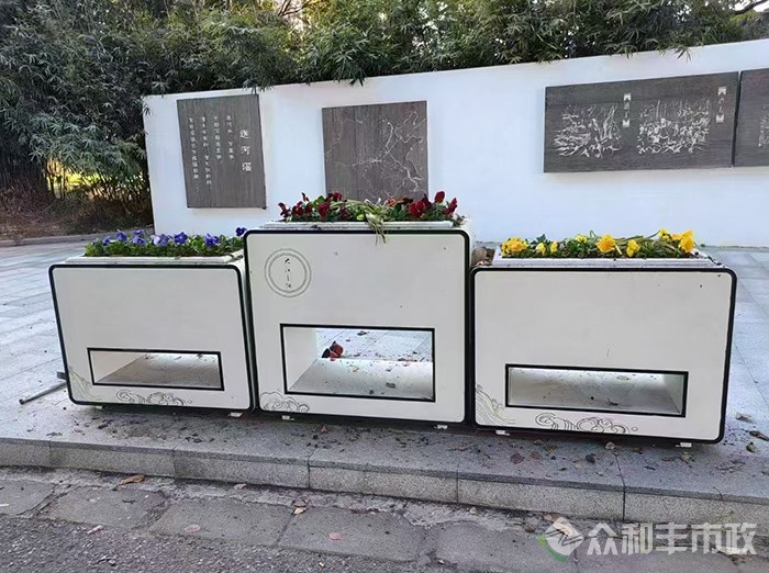 乐山金属花箱定制厂家