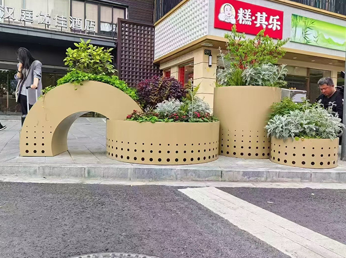 德阳公园铝合金花箱报价