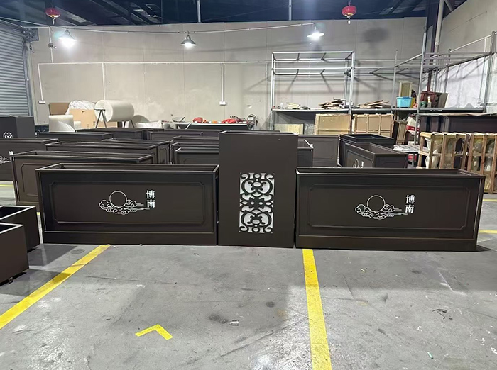 德阳小区金属花箱批发