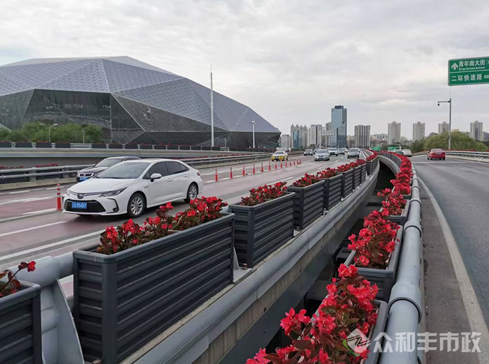 泸州商铺外摆隔断花箱