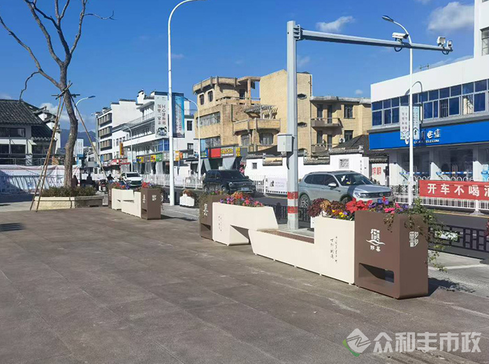 德阳公园镀锌板花箱报价