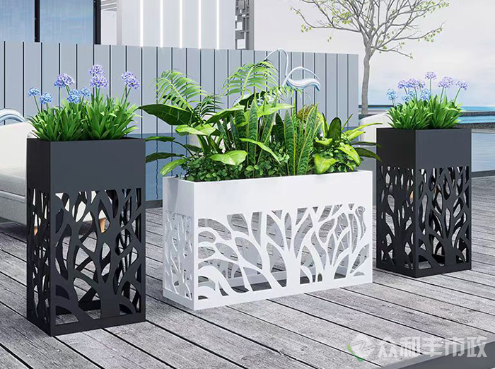 自贡金属隔离花箱