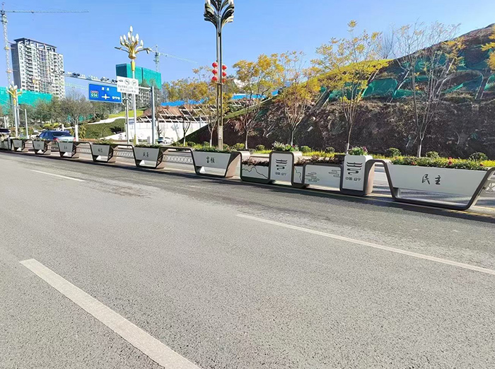 凉山不锈钢花箱哪里可以定制