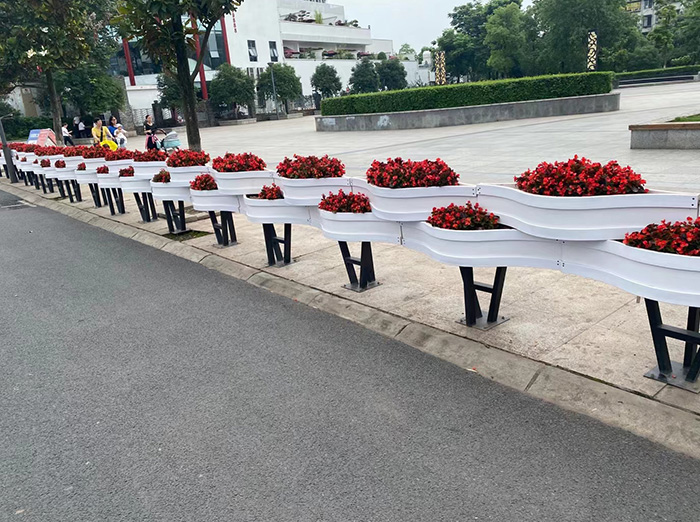 甘孜金属花箱生产厂家