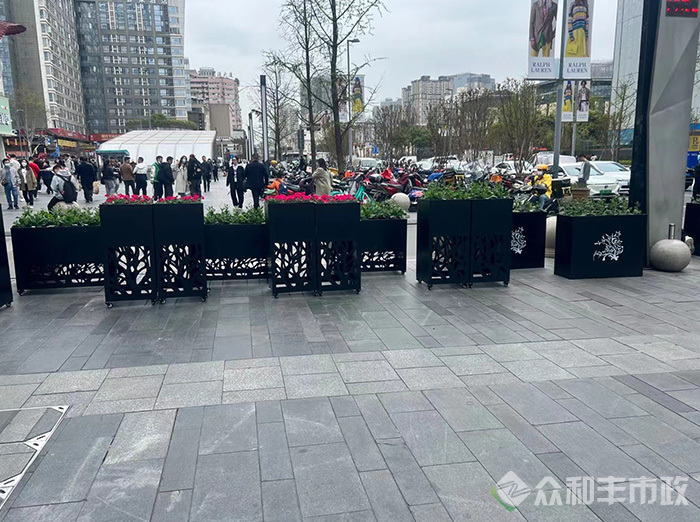 德阳道路景观花箱定制批发