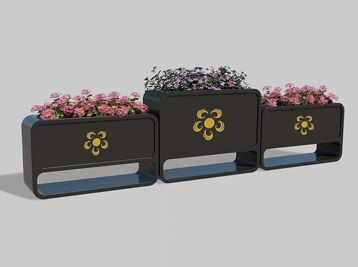 甘孜道路景观花箱定制批发