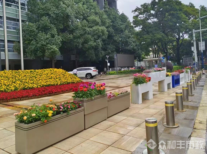 眉山金属花箱定制批发