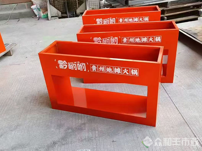 成都龙泉驿区铝合金花箱厂家定制