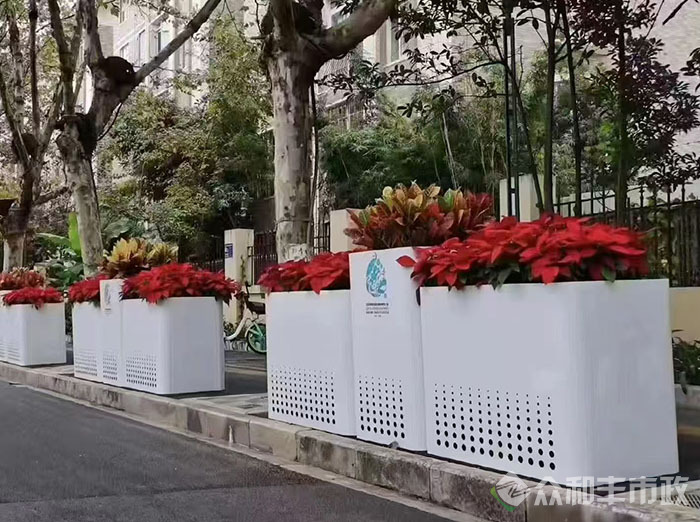成都新津县道路花箱厂家定制