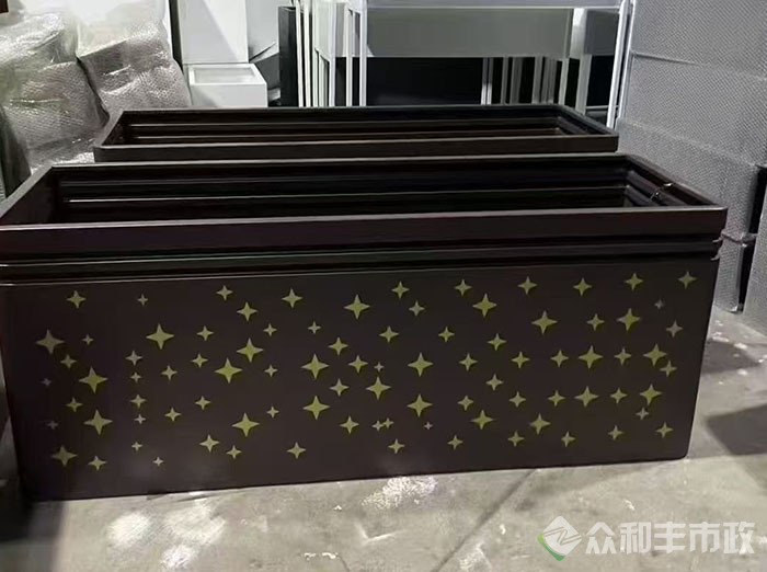 成都新津县道路花箱厂家定做