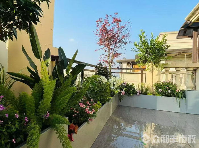 广安户外金属花箱