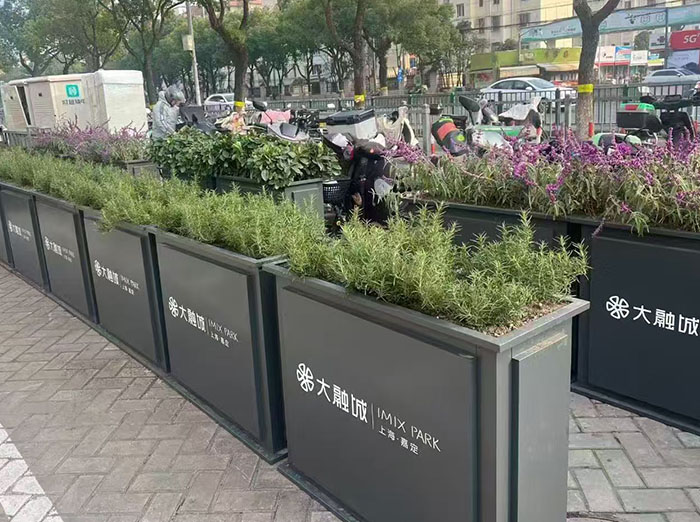 成都围栏隔断花池工厂