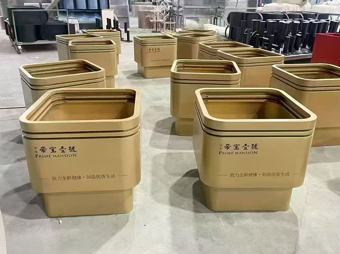 成都围栏隔断花池生产厂家