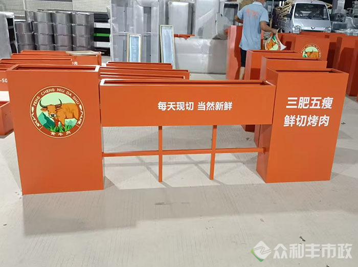 成都天府新区金属花箱厂家直销